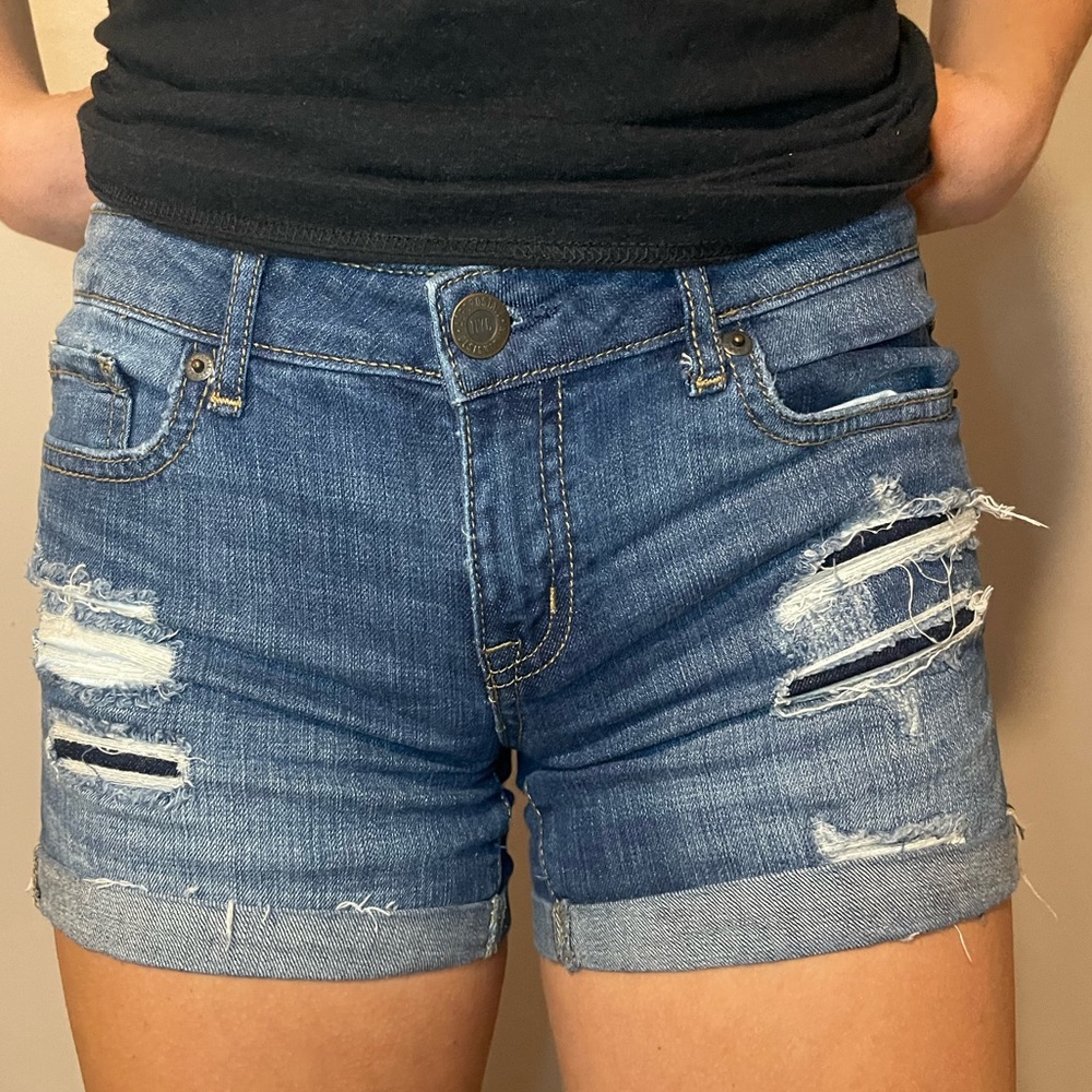 aeropostale midi shorts